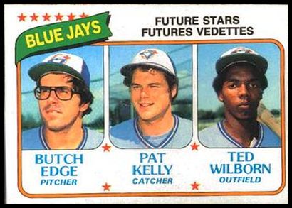 329 Blue Jays Prospects - Butch Edge Pat Kelly Ted Wilborn RC